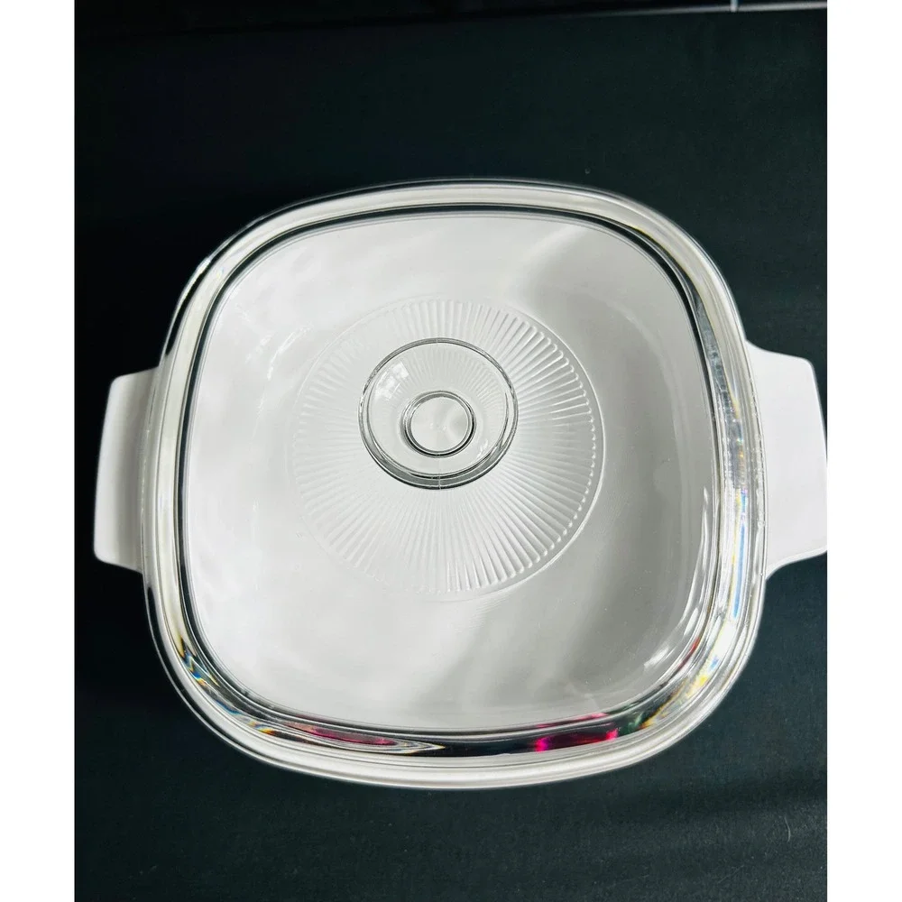 Corning Ware Pastel Bouquet A-2-B 2L Casserole Dish with Glass Lid Made in USA - Picture 5 of 12